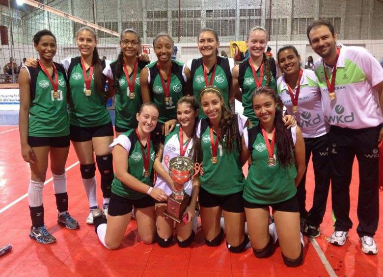 Antioquia participó en el torneo con dos equipos, A y B. El primero fue el campeón, mientras que el segundo obtuvo el séptimo lugar, pues era el equipo infantil. FOTO cortesía.