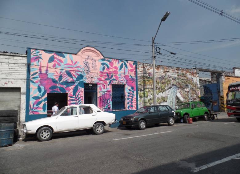 ¿Paredes dibujadas o arte callejero?