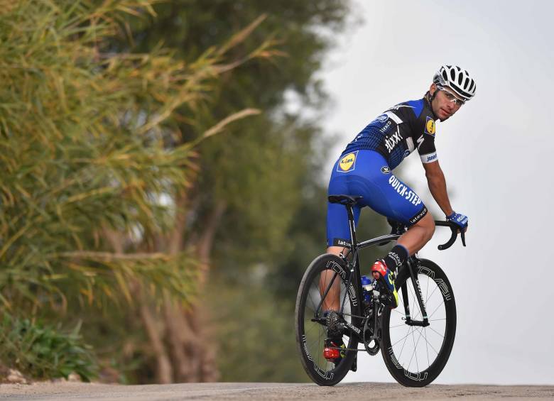 Fernando Gaviria volverá a rodar este domingo en el Giro de Urán. Se recupera de una lesión de clávícula. FOTO ARCHIVO