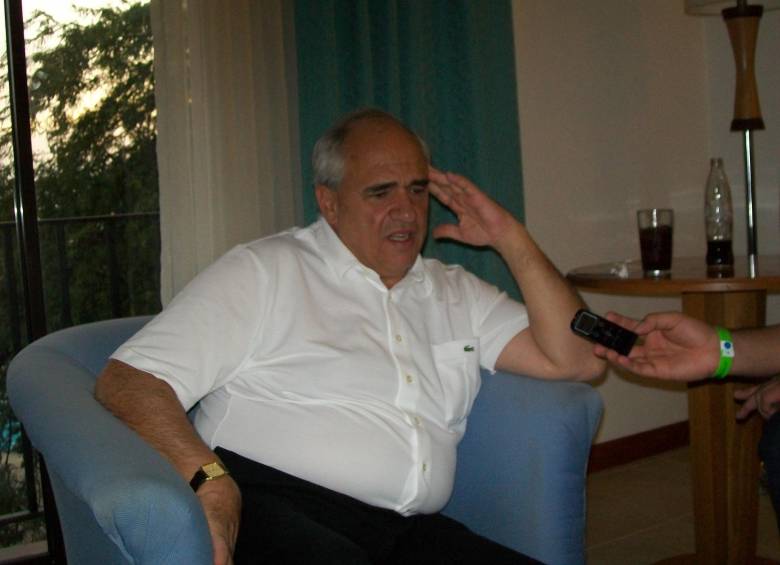 Secretario general de la Unión de Naciones Suramericanas (Unasur), el expresidente colombiano Ernesto Samper. FOTO COLPRENSA-ARCHIVO.