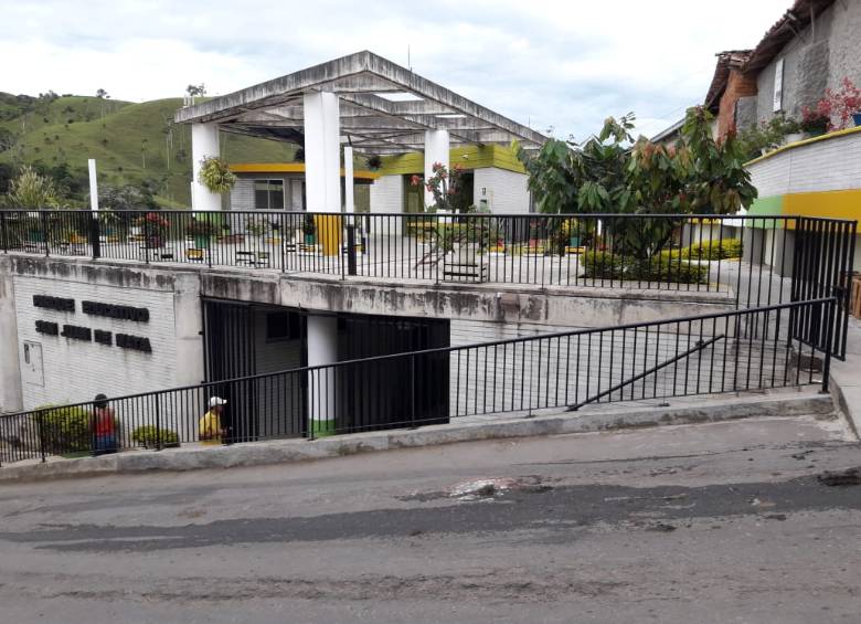 El parque educativo San Juan de Mata se encuentra ubicado en el municipio de Maceo, en el Magdalena Medio. FOTO cortesía
