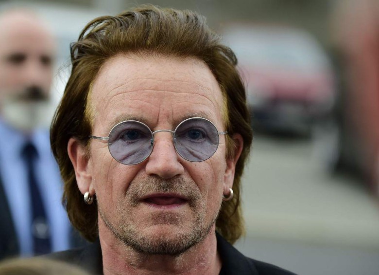 Bono es uno de los artistas más activo en cruzadas sociales en el mundo. FOTO AFP