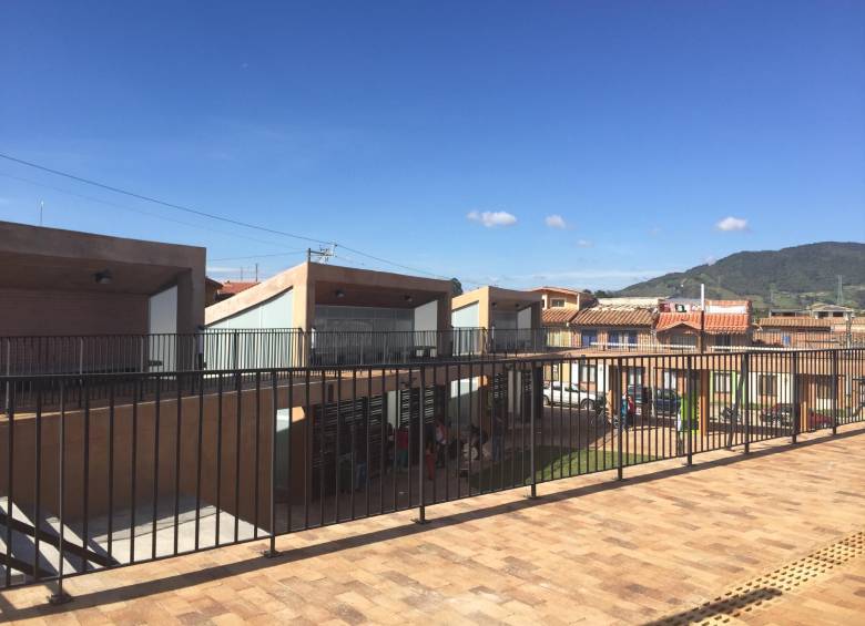 Parque educativo de El Carmen de Viboral. En promedio, cada escenario tiene un costo de 2500 millones de pesos. FOTO cortesía