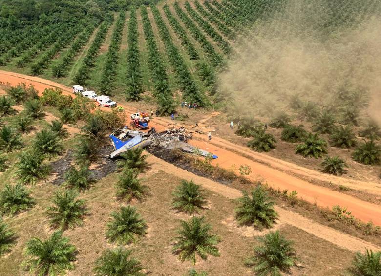 14 personas murieron en un accidente aéreo el sábado pasado en Meta. FOTO: Colprensa