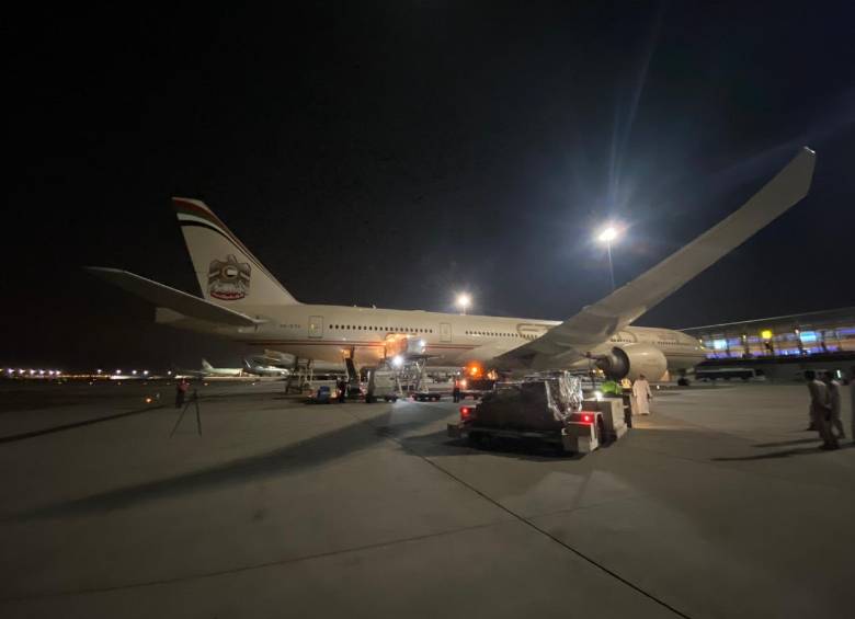 Los elementos salieron el martes en un vuelo. FOTO CORTESÍA