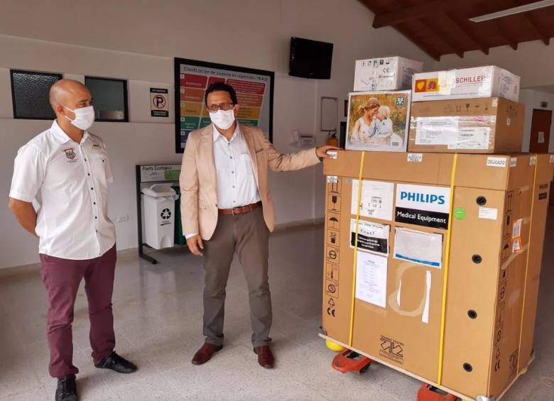 El aporte de nuevos equipos ayuda a que el hospital veneciano sigan avanzando en su plan de recuperación. FOTO CORTESÍA