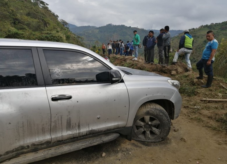 En zona rural de Toribío, Cauca, fueron asesinados cinco indígenas la semana pasada. FOTO COLPRENSA