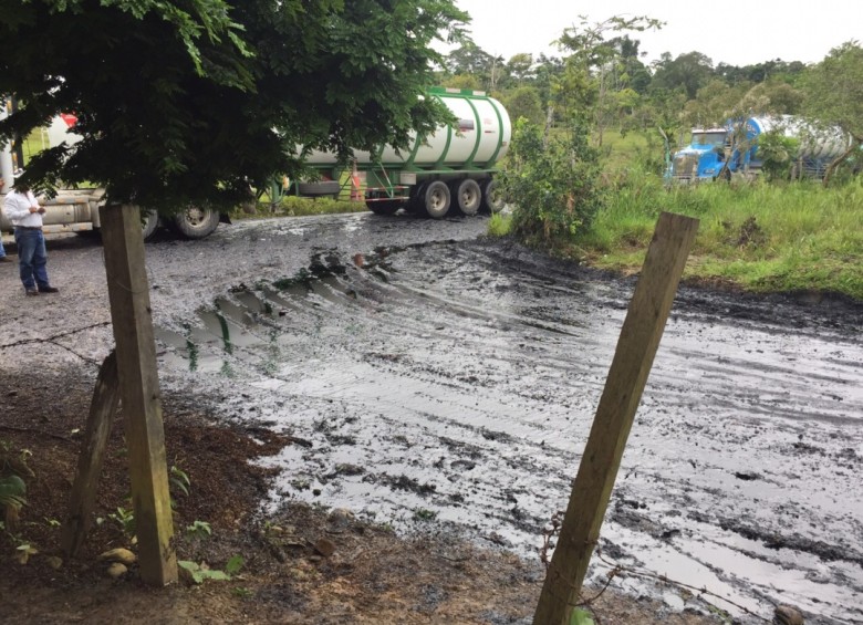 Se registraron ataques guerrilleros contra la infraestructura petrolera en Norte de Santander, al atacar uno de los pozo de producción de la empresa Ecopetrol, en la región del Catatumbo. FOTO COLPRENSA