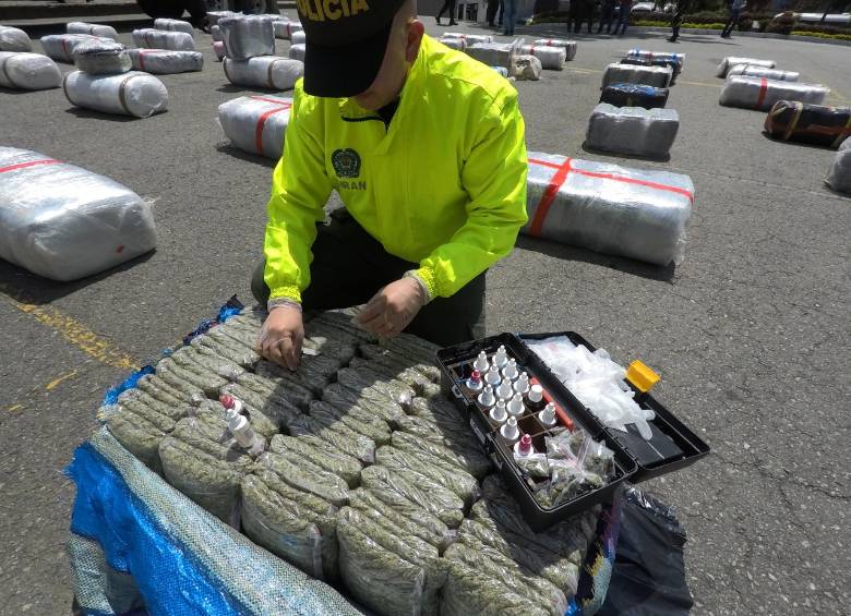 Incautan marihuana de La Oficina en La Pintada