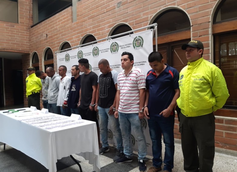 Los allanamientos para desarticular la banda se efectuaron en Manrique, comuna 3 de Medellín, así como en Bello y Quibdó. FOTO CORTESÍA MEVAL