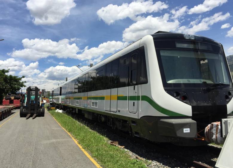 Una unidad o tren del Metro de Medellín está compuesta por tres vagones. Se espera que al finalizar este año, la empresa cuente con 58 unidades y, a finales del 2017, con 78. FOTO cortesía