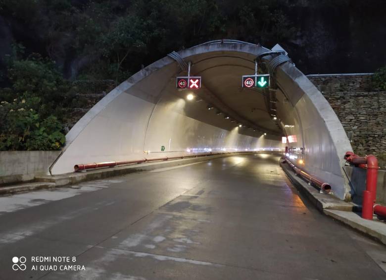 Túnel de la Línea. FOTO CORTESÍA MINISTERIO DE TRANSPORTE