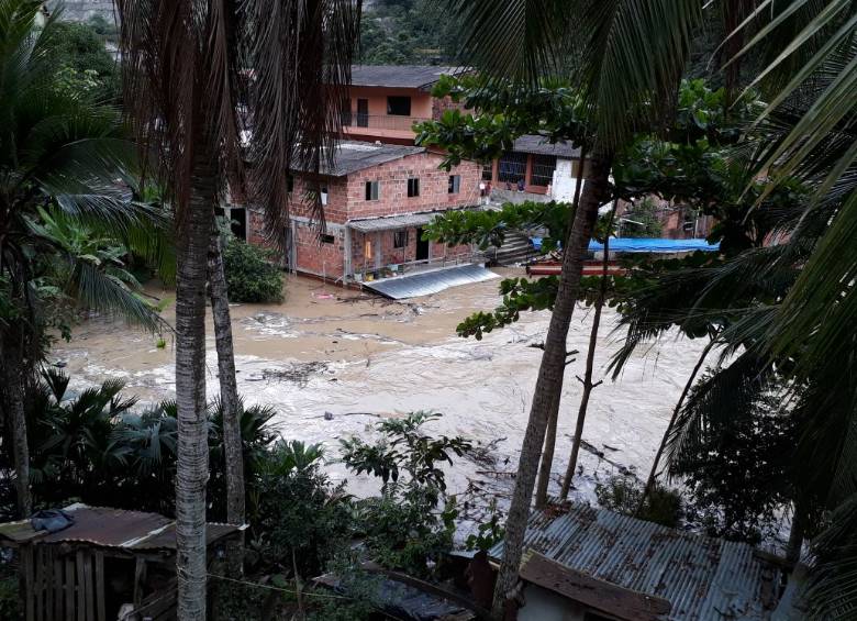 La declaración de Calamidad Pública permite ejecutar acciones para favorecer a los damnificados de la emergencia en el Bajo Cauca. Foto Cortesía Óscar Baena.