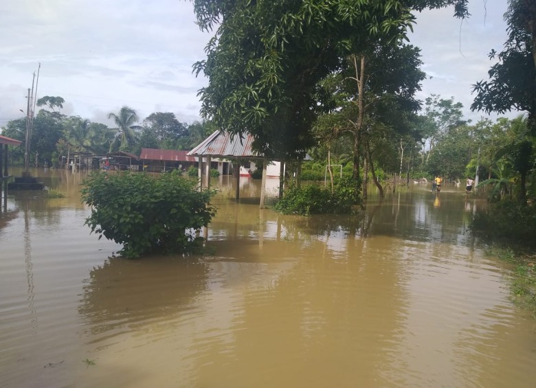 45 familias afectadas por inundaciones en Chigorodó