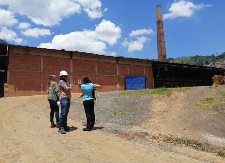 Las visitas a la ladrillera de Itagüí se venían realizando desde enero de este año. FOTO CORTESÍA CORANTIOQUIA