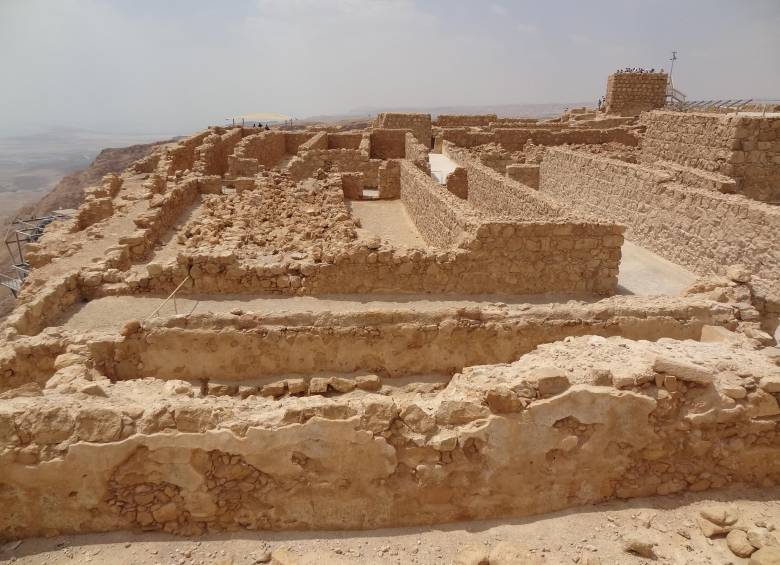Fortaleza de Masada, en Israel. Foto: cortesía Claudia Arbeláez.