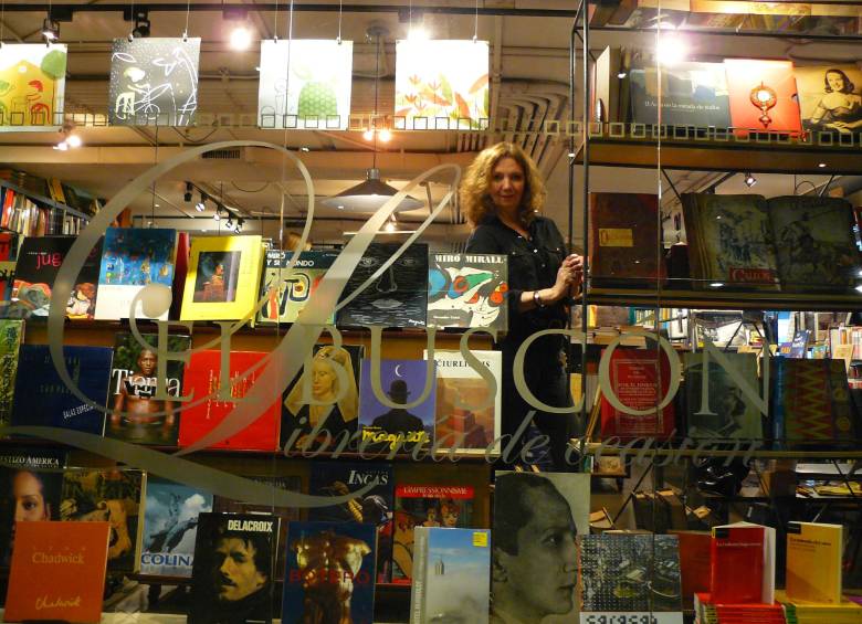 La librería El Buscón fue fundada en 2003 por tres emprendedores venezolanos. Katyna Henríquez es la librera encargada de este recinto de libros ubicado en Caracas y donde se comercializan ejemplares de segunda mano y literatura venezolana. FOTO cortesía