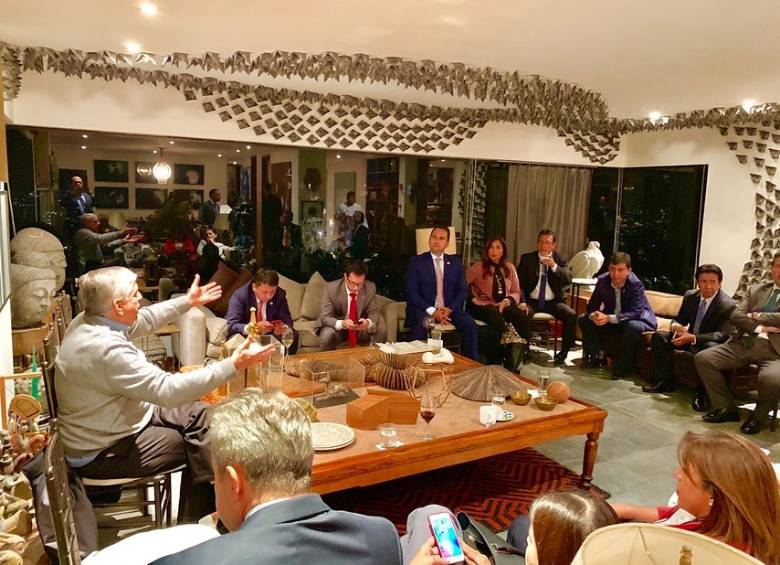 Reunión de integrantes del Partido Liberal. FOTO COLPRENSA