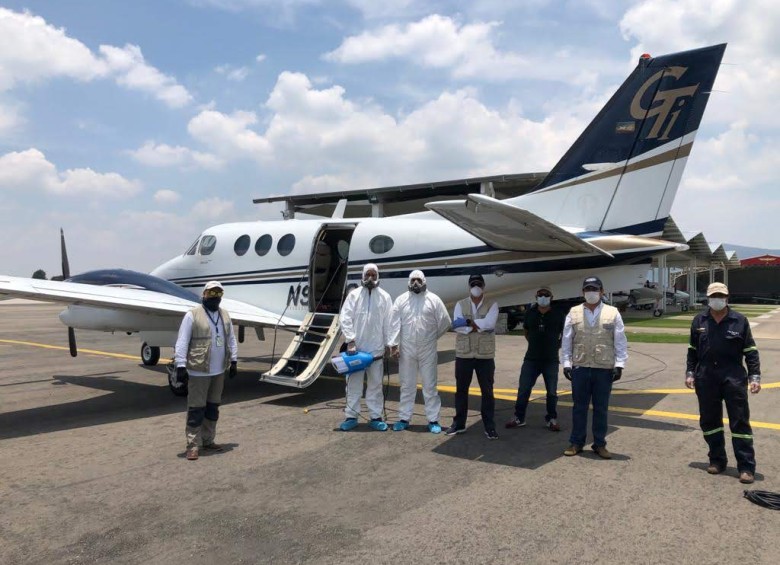 Los pilotos voluntarios han realizado 274 vuelos, con más de 450 horas en el aire para llevar ayudas a las regiones. FOTO Patrulla aérea civil colombiana