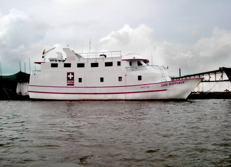 Autoridades recuperaron los bienes robados del barco hospital. FOTO: @barcohospital