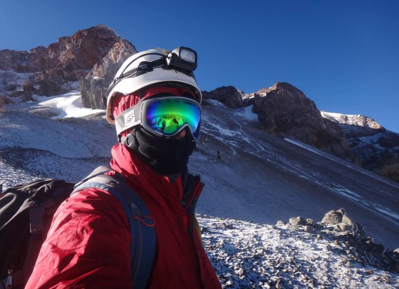 En solitario conquistó el Aconcagua