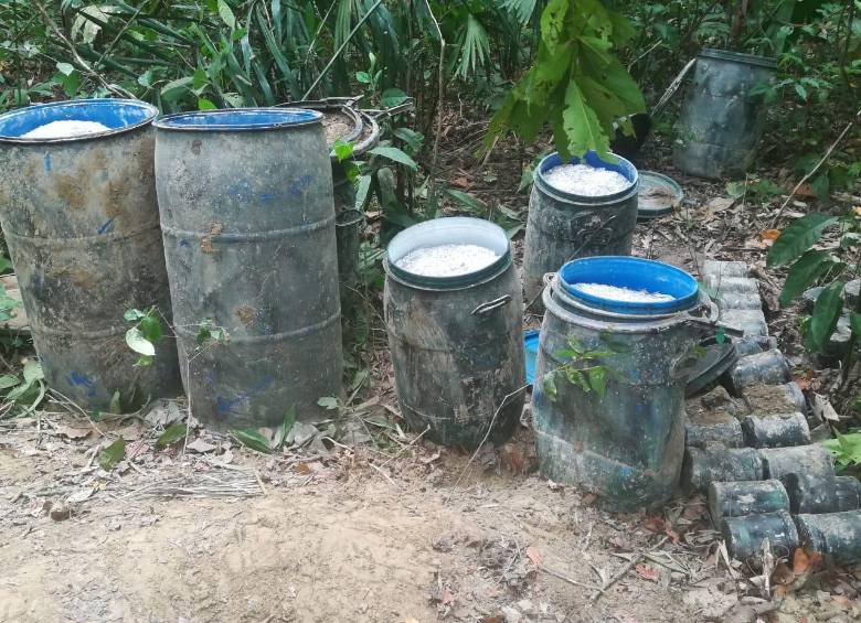 Ubican cerca de una tonelada de explosivos de las disidencias de las Farc