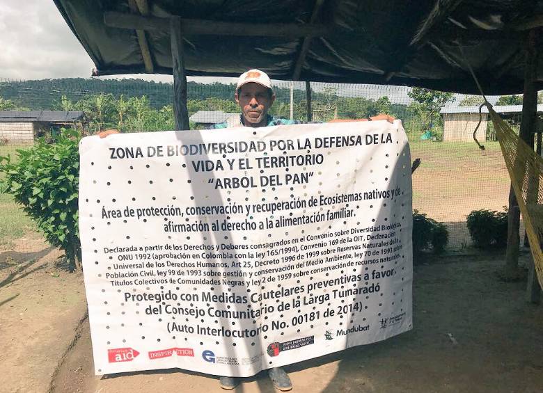 Mario Castaño, líder social asesinado. FOTO Redprodepaz