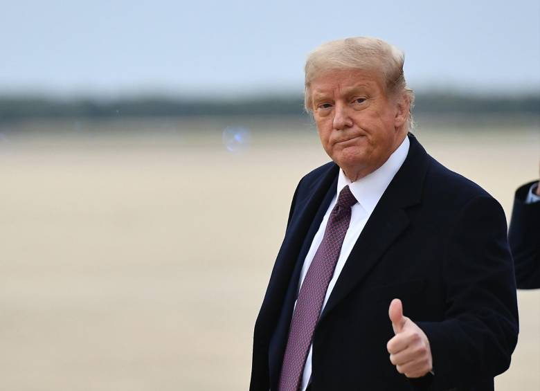 El presidente de Estados Unidos, Donald Trump. FOTO AFP