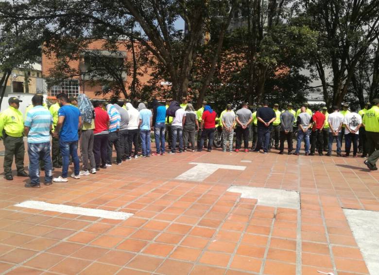 Fueron en total 197 personas las detenidas en los operativos. FOTO: ARCHIVO