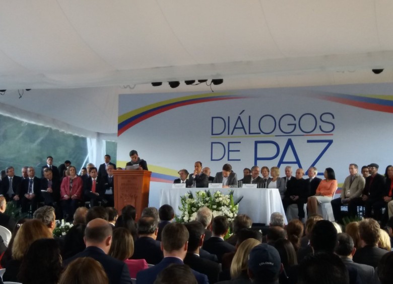 El pasado jueves 29 de junio finalizó en Quito la segunda ronda de negociación con el Eln en diálogos de paz. FOTO COLPRENSA