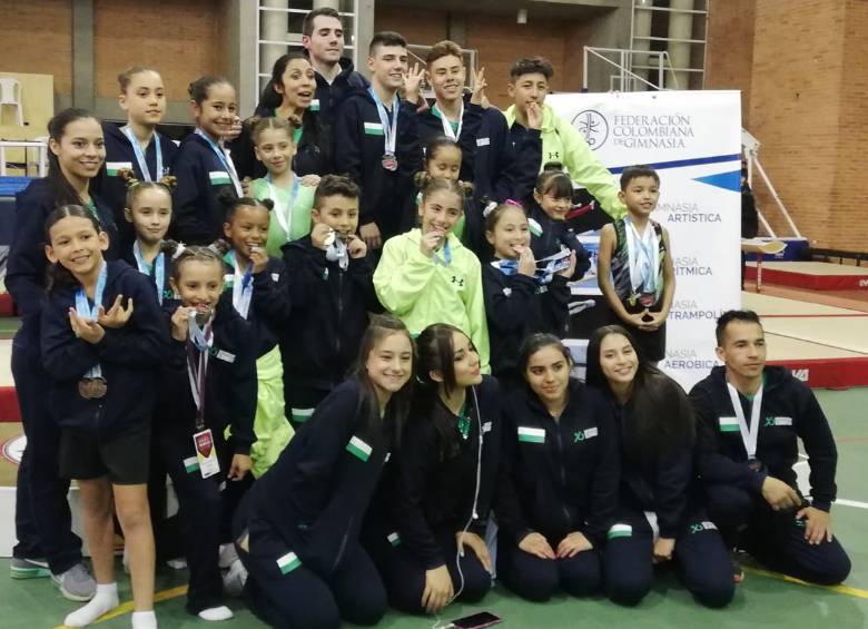 Este es el equipo antioqueño, campeón en Bogotá. La semilla de la modalidad empieza a germinar. foTO cortesía delegación 