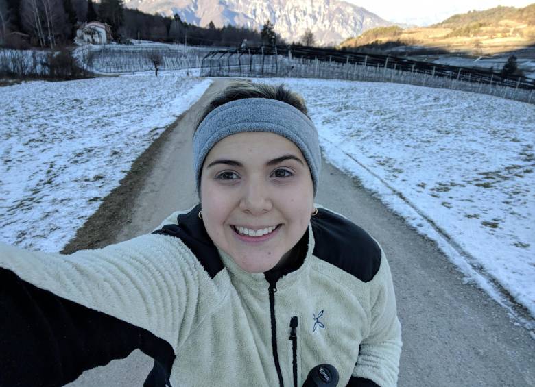 La escalada en montaña ha sido una de las últimas experiencias en la vida de Catalina Echavarría.