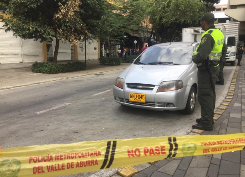 En su huida los delincuentes dispararon para provocar pánico en el sector de Guayaquil. FOTO EDWIN BUSTAMANTE 