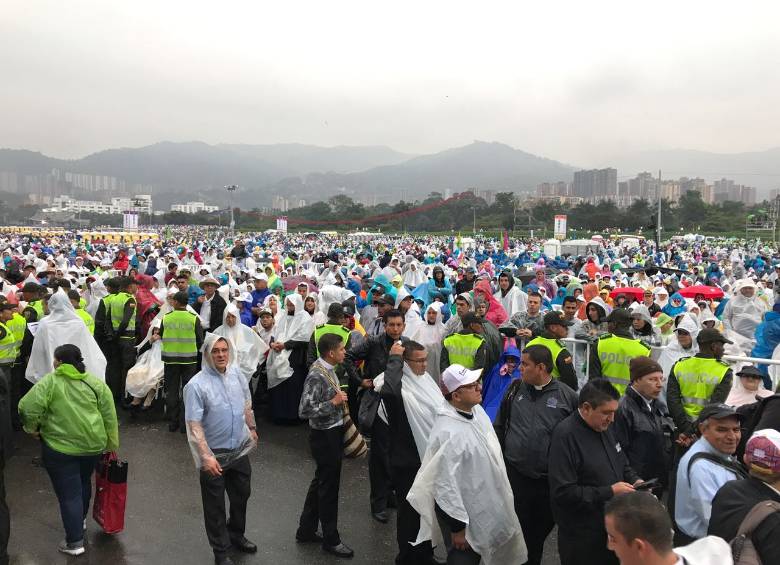 Así fue la llegada del Papa a Medellín