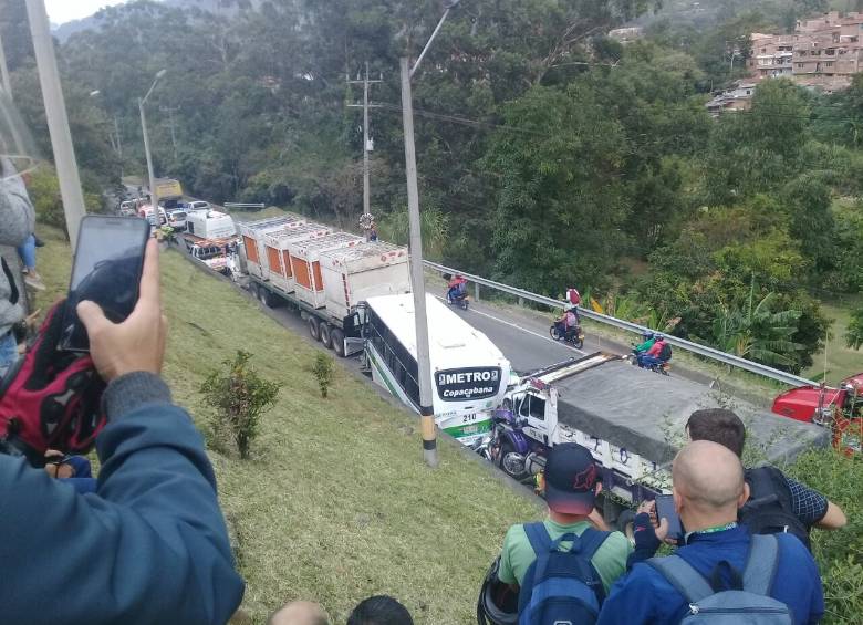Accidente entre Girardota y Copacabana deja tres muertos