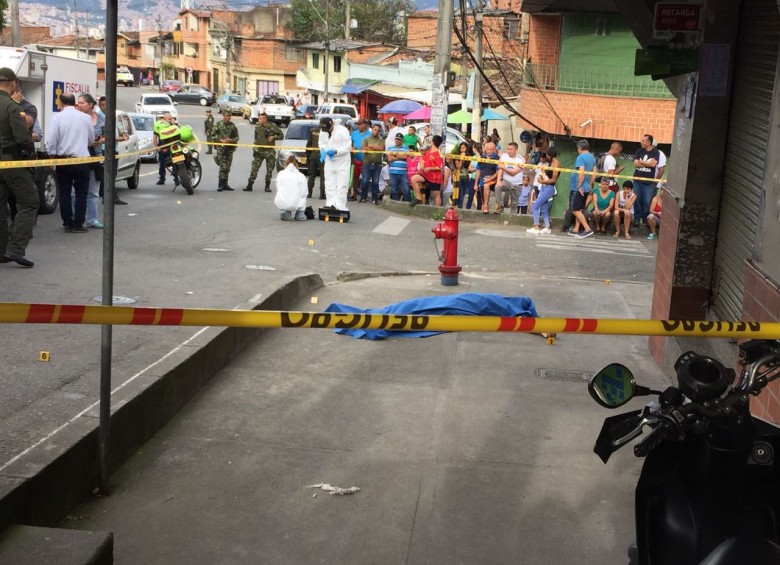 Alias, “Juancito”,lideró la banda Betania. Su hermano fue asesinado este miércoles en Medellín. Foto: Róbinson Sáenz