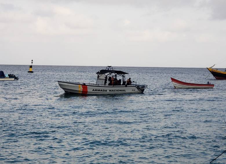 El accidente en el que murieron los dos integrantes de la Armada se presentó el viernes cerca de las 8:30 p.m. FOTO: COLPRENSA 