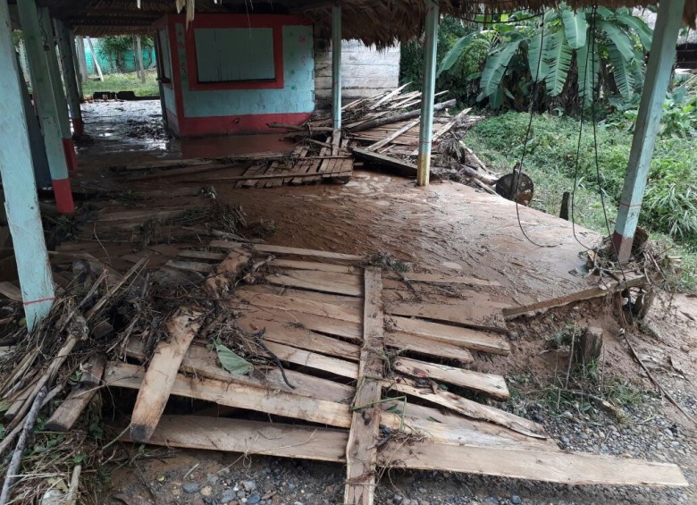 520 personas afectadas por lluvias de la madrugada en Antioquia