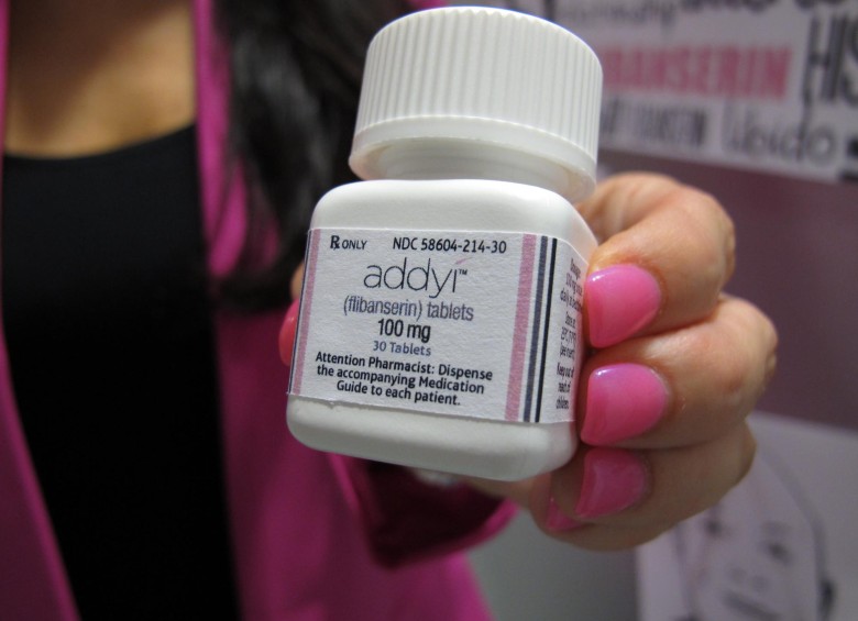 Sprout Pharmaceuticals pondrá a la venta a partir del 17 de octubre la flibanserina o el “viagra femenino”, bajo el nombre comercial de Addyi. FOTO AP