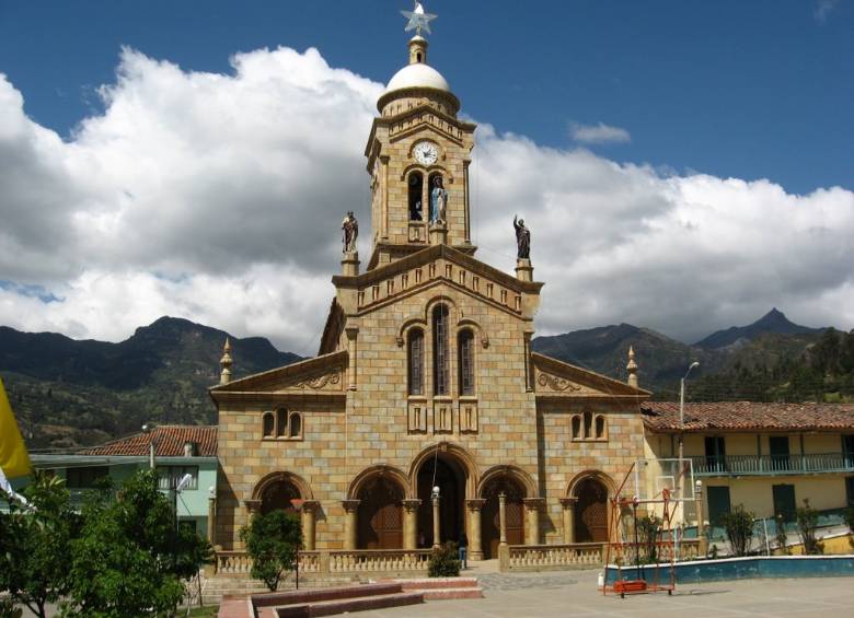 En el municipio de Guicán, Boyacá, se registró el epicentro del sismo de esta tarde. FOTO CORTESÍA