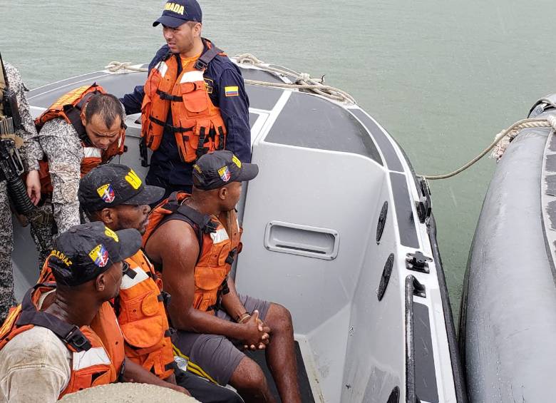 Las labores se cumplieron el pasado sábado. FOTO Cortesía Armada