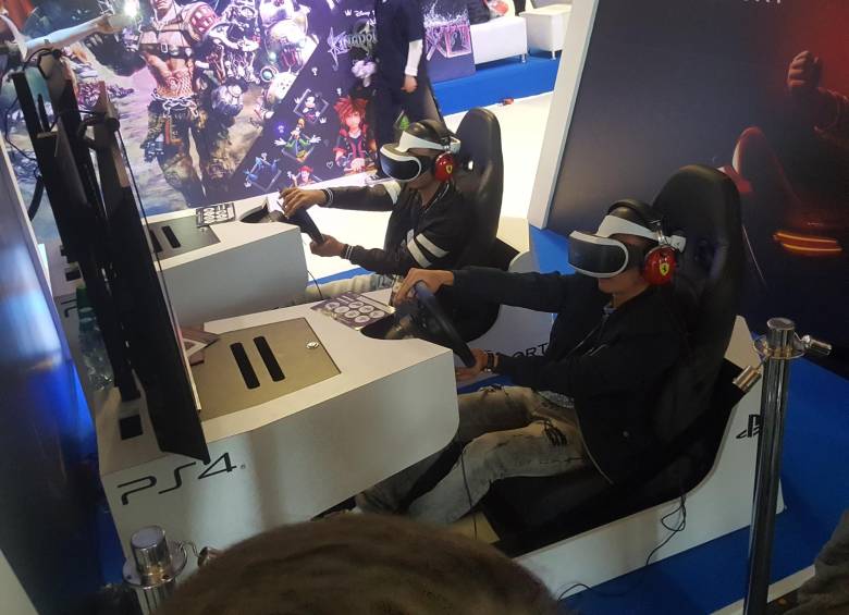 Deportistas electrónicos en acción. FOTO cortesía fedecolde