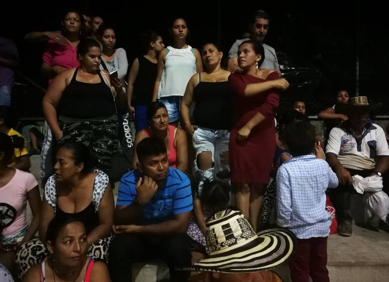Así pasaron la noche los afectados por la creciente del Cauca
