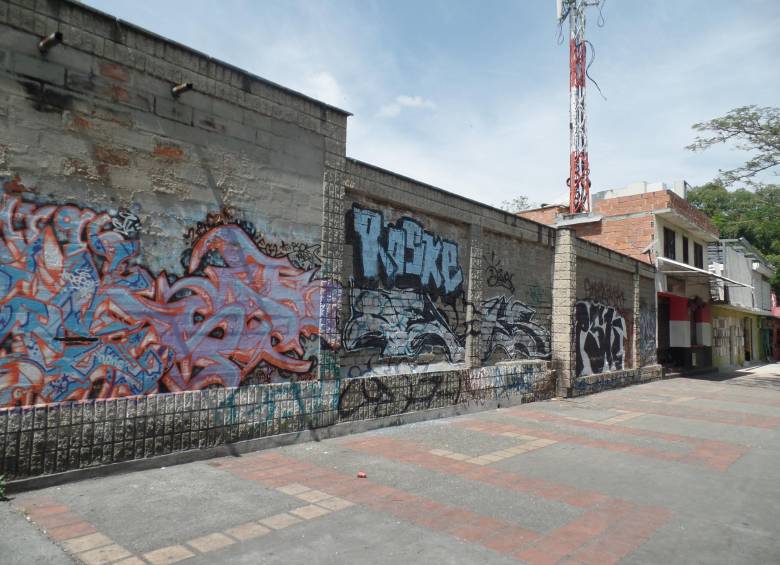 ¿Paredes dibujadas o arte callejero?
