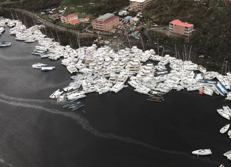 $!Así quedó la mansión del multimillonario Richard Branson tras paso del Irma