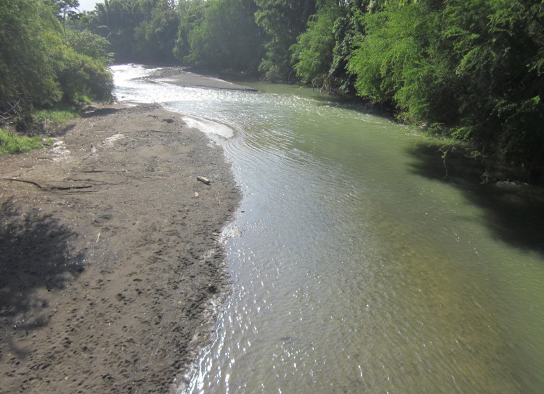 Esta imagen corresponde al río Chigorodó, que será intervenido para mitigar riesgos de inundación. FOTO cortesía qhubo Urabá