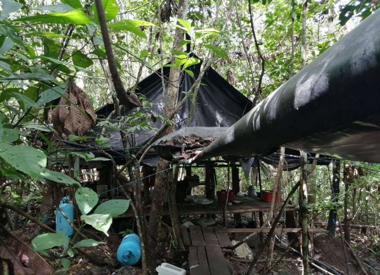 Fuerza Pública destruyó cristalizadero avaluado en 3.300 millones de pesos