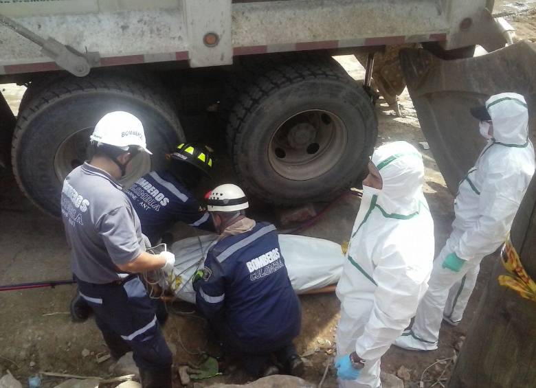 FOTOS CORTESÍA BOMBEROS OFICIALES DE GUARNE