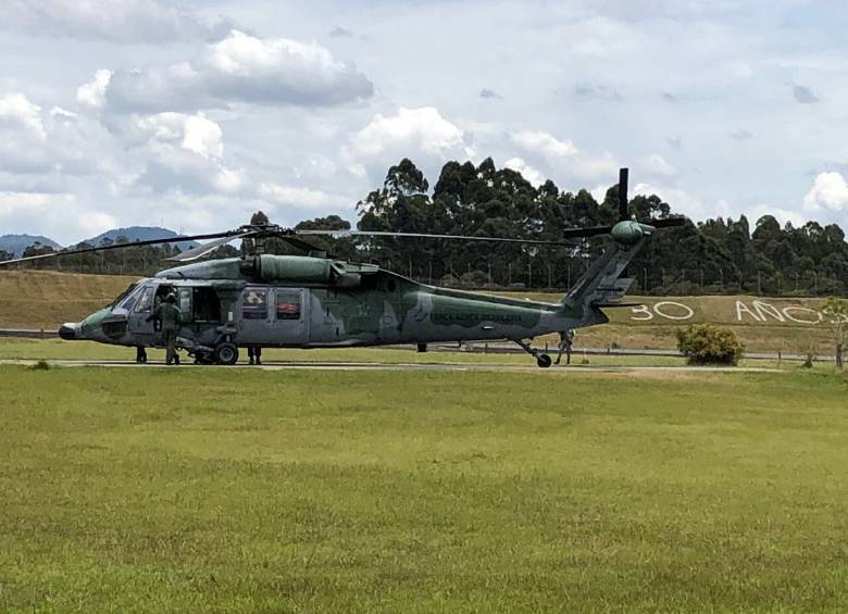 UH 60 Black Hawk de la Fuerza Aérea de Brasil. FOTO CORTESÍA FAC