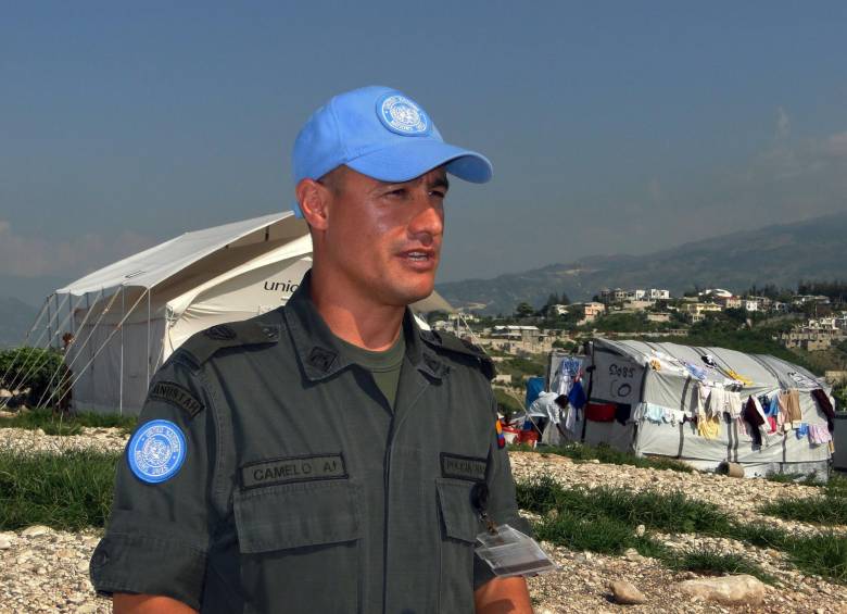 El coronel Camelo hizo parte de la comisión de los Cascos Azules para la resolución del conflicto en Los Balcanes. FOTO Cortesía